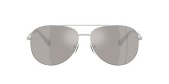 Auf diesem Bild sehen Sie die Sonnenbrille 0MK1172 von Michael Kors in Silber.